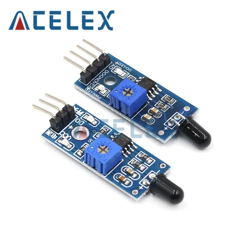 Hồng Ngoại Ngọn Lửa Phát Hiện Cảm Biến Đầu Báo Cháy Thu Hồng Ngoại Cho Arduino Diy