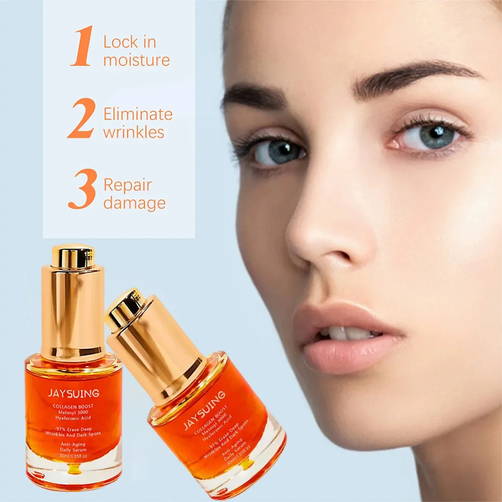 Retinol removedor de rugas rosto soro instantâneo endurecimento levantamento anti-envelhecimento líquido desbotamento linhas finas clareamento coreano produtos de cuidados com a pele