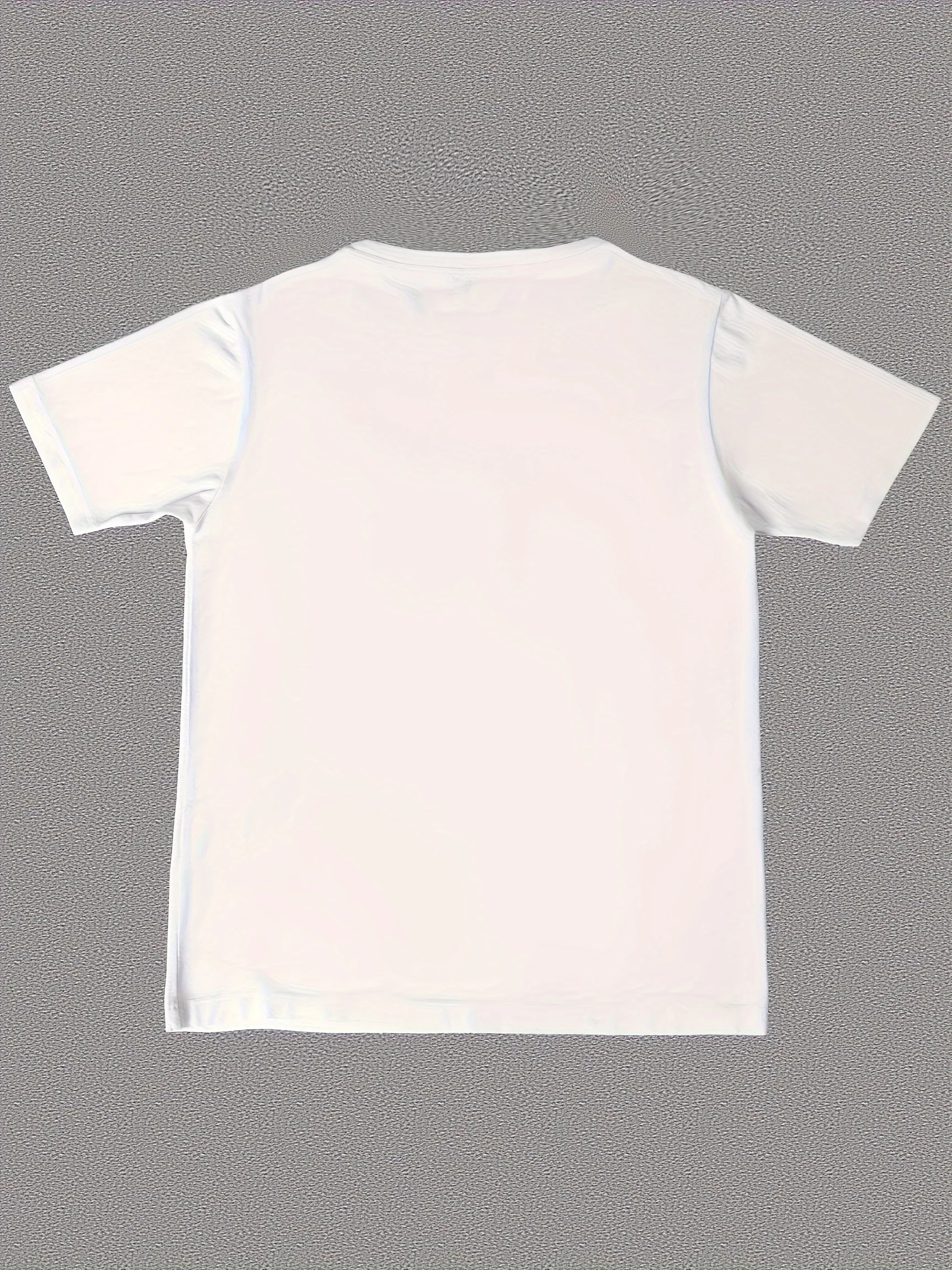 T-Shirt Met Kattenprint, Casual Top Met Korte Mouwen En Ronde Hals Voor Lente En Zomer, Dameskleding