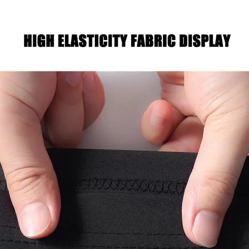 Pantaloncini da corsa larghi ad asciugatura rapida da uomo – Pantaloncini da palestra e basket a righe traspiranti per fitness, allenamento, sport