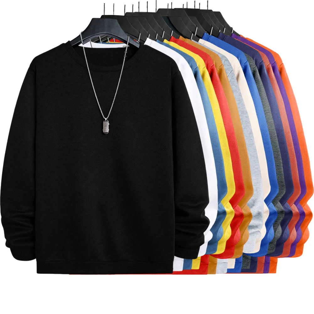 Doce cor hoodie solto 14 cor sólida primavera outono inverno das mulheres dos homens de pelúcia e grosso versátil topo camisolas casal pulôver