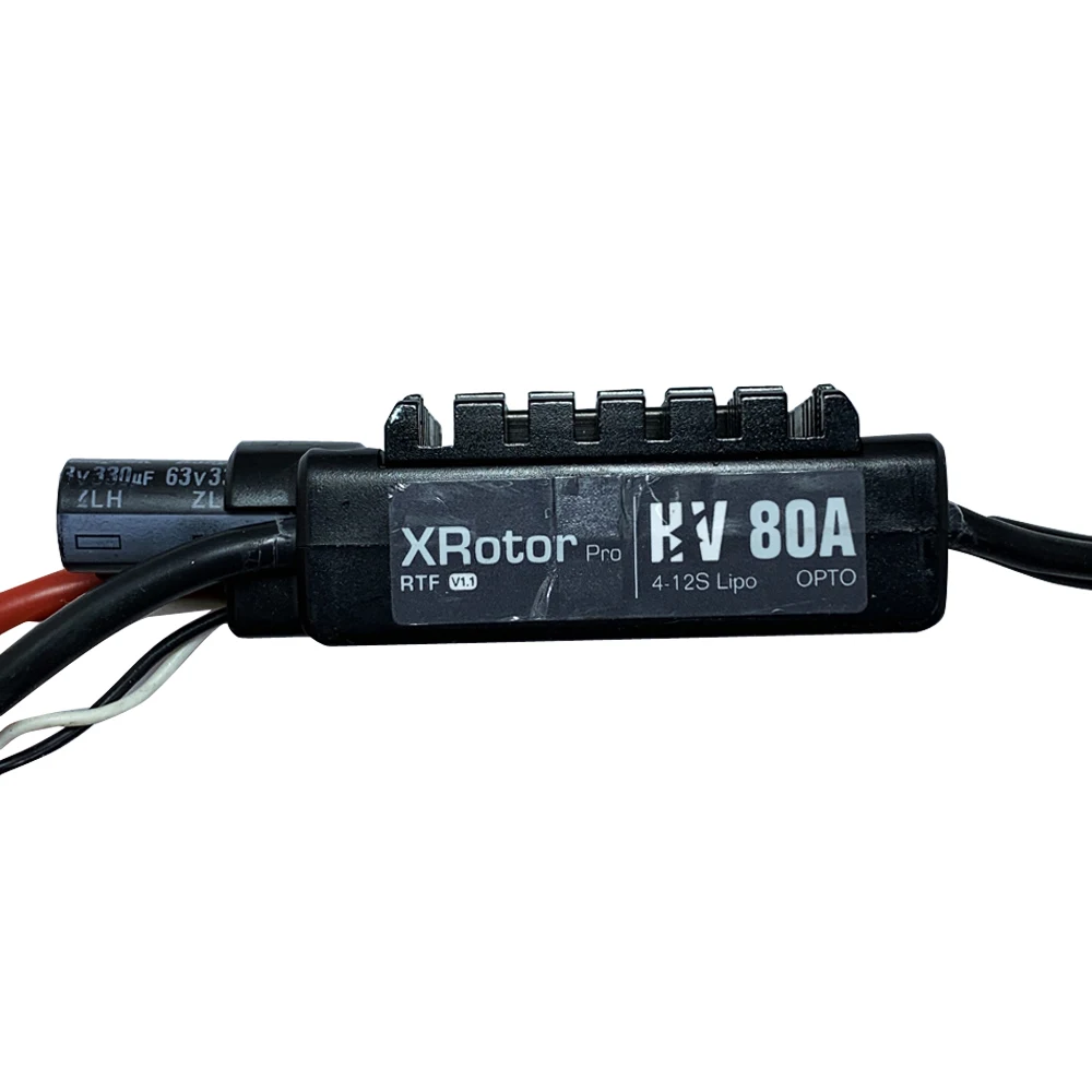 80A Flyfun XRotor ESC 80A-HV1 Многоосный БПЛА для защиты сельскохозяйственных растений 6-12s, версия высокого напряжения, электрическая регулировка