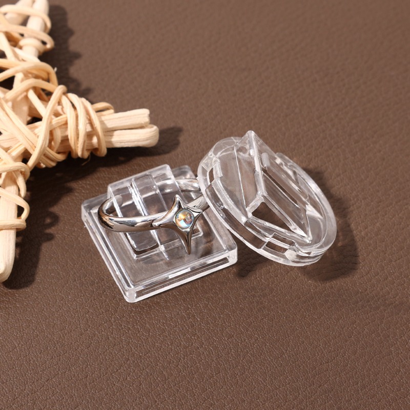 1/20 шт., пластиковая витрина для колец