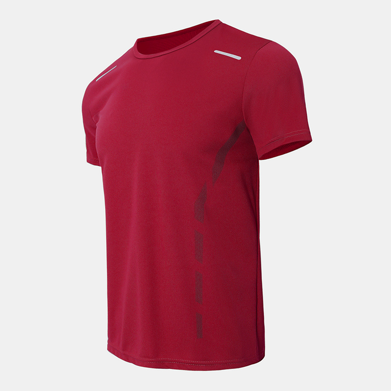 1/4 Stück Herren-Sommer-T-Shirt, schnell trocknend, sportlich, modisch, bedruckt, kurzärmelig, für Teenager, locker und bequem, zum Laufen, Fitness, Joker