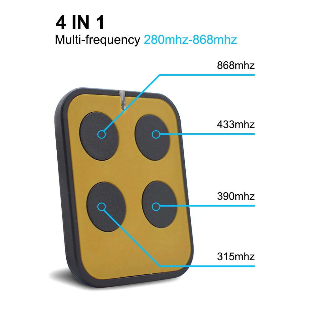 mando garaje CLEMSA CLEMSA MASTERCODE MV-1 MV-12 MV-123 MV1 MV12 / CLEMSA MUTANCODE / MT-1 MT-2 mando a distancia 433.92mhz