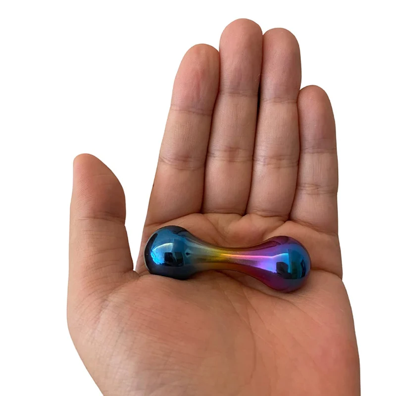 Knucklebone ไทเทเนียมกระดูกปลายนิ้วด้านบน Baole ลูกปัด Begleri ของเล่น Knucklebone นิ้วจํากัด EDC Anti ความเครียดออทิสติก ADHD Cool