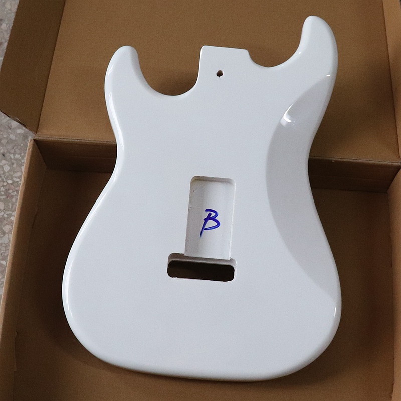 Cuerpo de guitarra eléctrica, barril de guitarra eléctrica de madera de álamo para guitarra eléctrica DIY