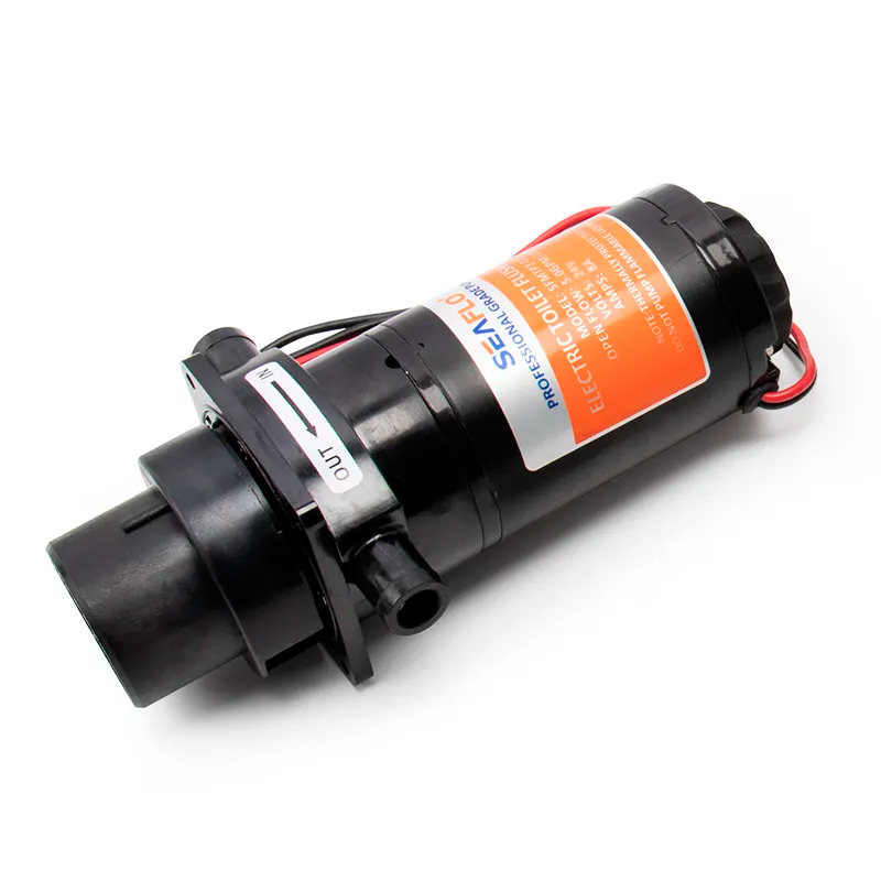 Горизонтальный насос для слива в туалете, 12 В, 24 В