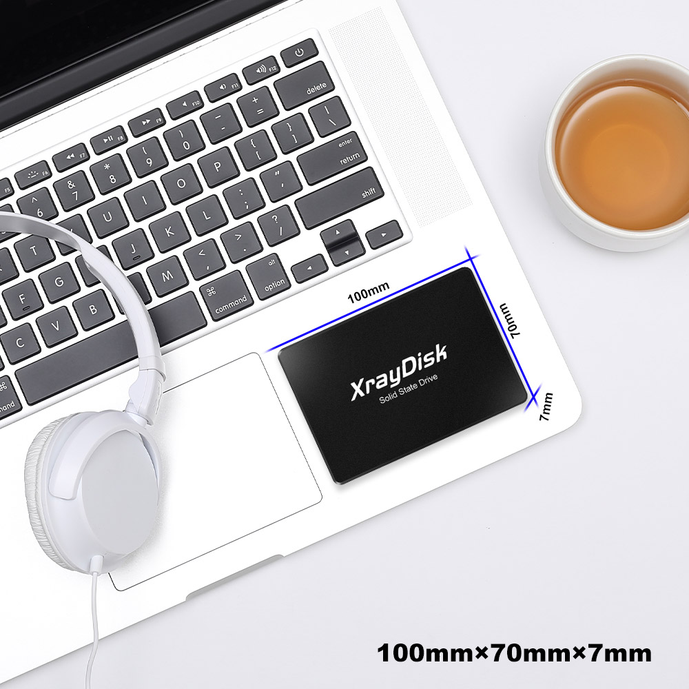 XrayDisk – disque dur interne Ssd, sata 3, avec capacité de 60 go, 120 go, 240 go, 128 go, 256 go, 480 go, 512 go, 2.5 go, pour ordinateur de bureau, PC portable