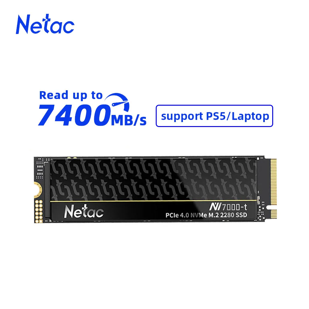 Netac-内部ソリッドステートディスクドライブ、ssd nvme、M2、1テラバイト、2テラバイト、4テラバイト、PCIe4.0、M.2 2280 dram、PS5デスクトップのためのフィット