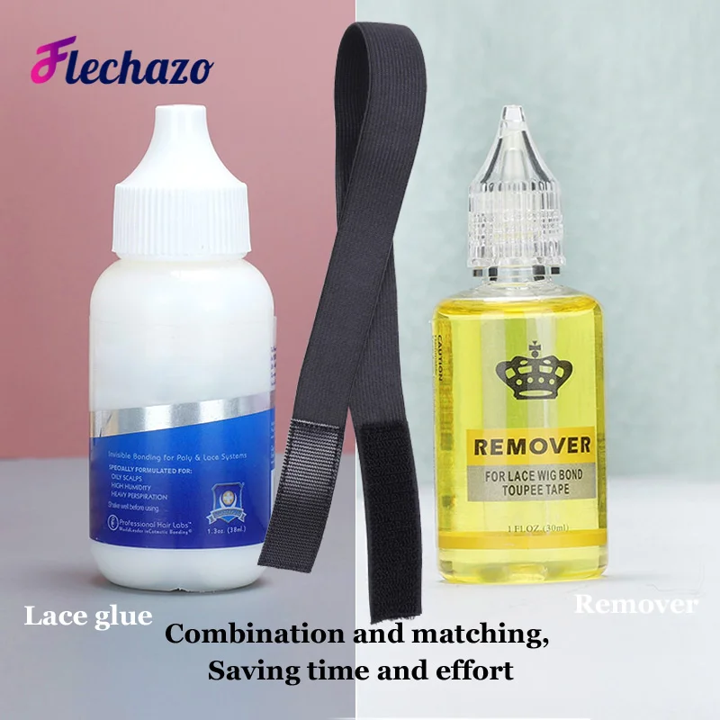 Mới Tóc Giả Đeo Dụng Cụ Chất Lượng Tóc Giả Keo Và Keo Tẩy Và Thun Dây Đội Đầu Dành Cho Tóc Giả Bộ Tóc Giả Toupee Hệ Thống