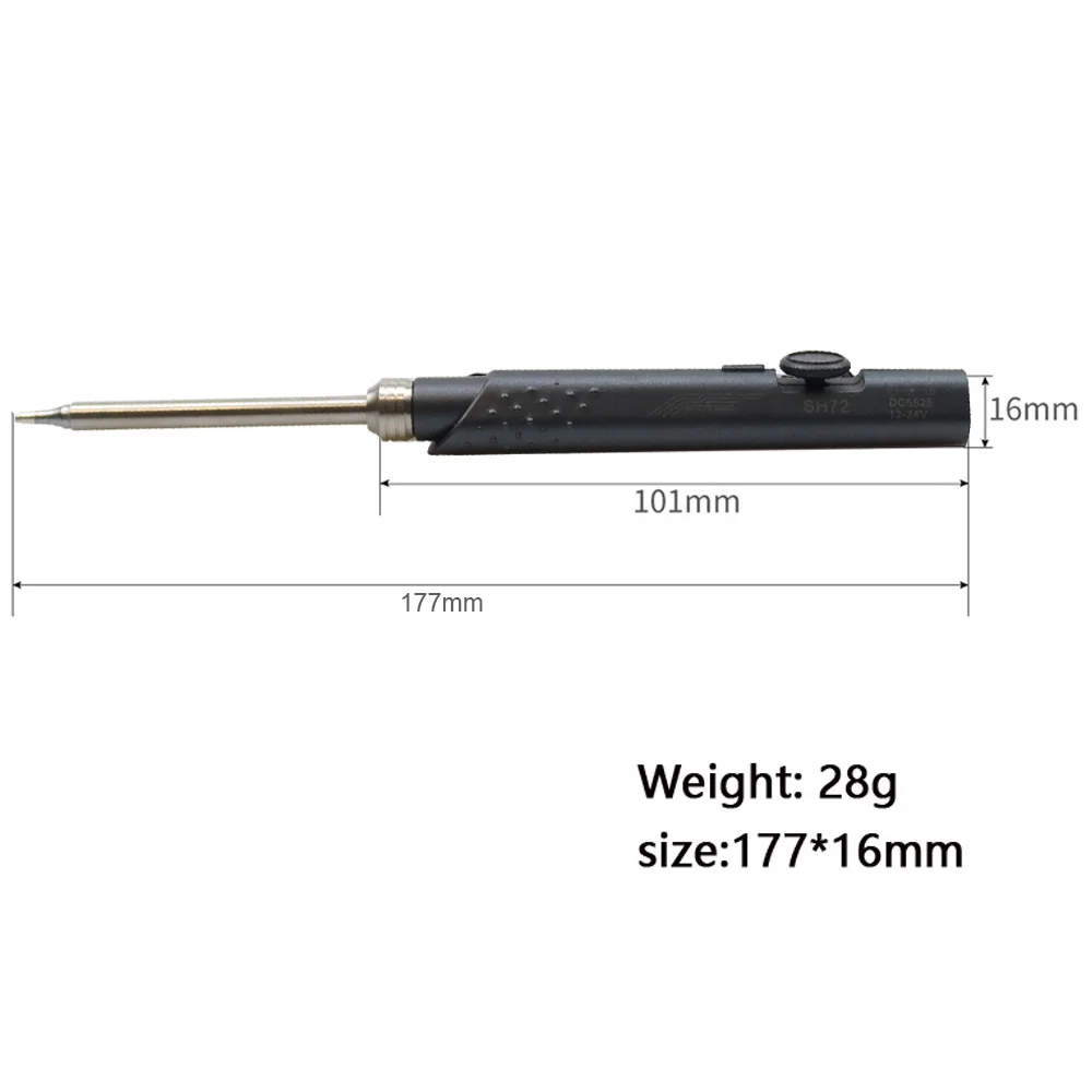 SH72 65W 12-24V 220-400℃ Adjustable Soldering Iron Station DC5525 SH-K SH-KU SH-D24 SH-BC2 SH-C4 SH-I iron Tips Set of Tools