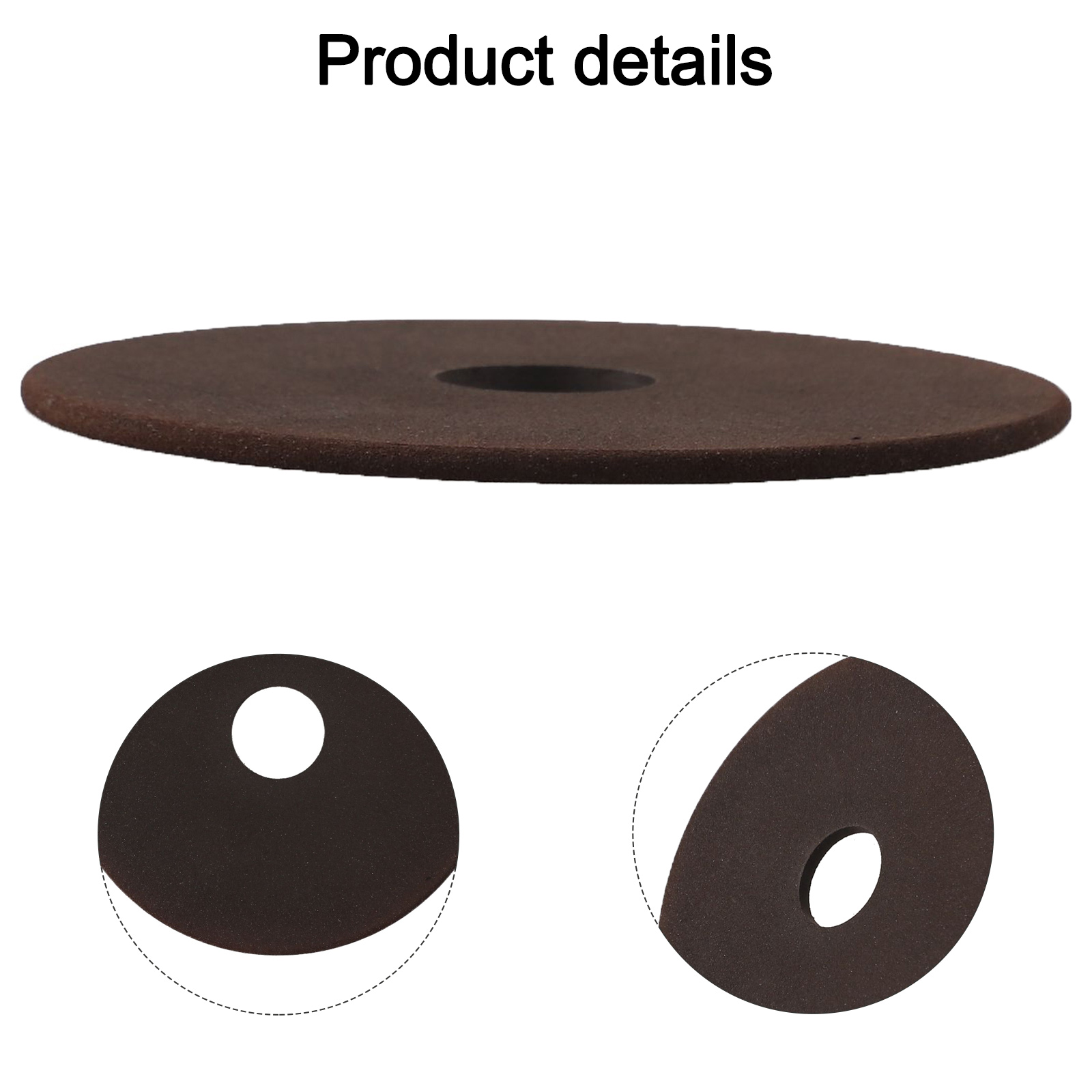 Grinding Wheel Disc Pad For Chainsaw Sharpener Flat Resin Grinding Wheel For Polishing 3/8" And 404 Chain 108x3.2x22mm