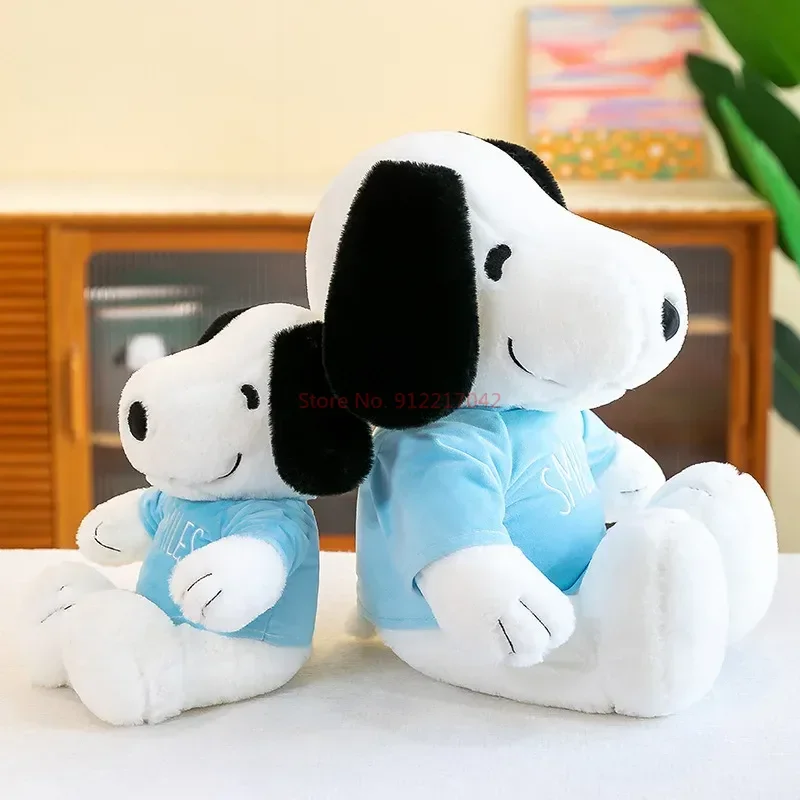 35-65 ซม.การ์ตูนน่ารัก Snoopy Plush ของเล่นหมอนโซฟากลับตุ๊กตา Plush ของขวัญเด็ก