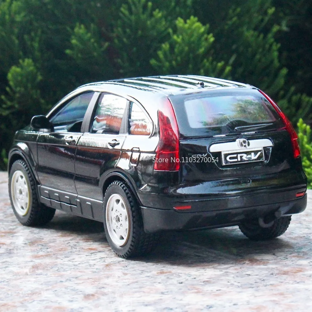 1/32 Honda CRV juguetes modelo de coche aleación Diecasts Metal simulación colección vehículos con sonido luz tirar hacia atrás niños juguete niños regalos