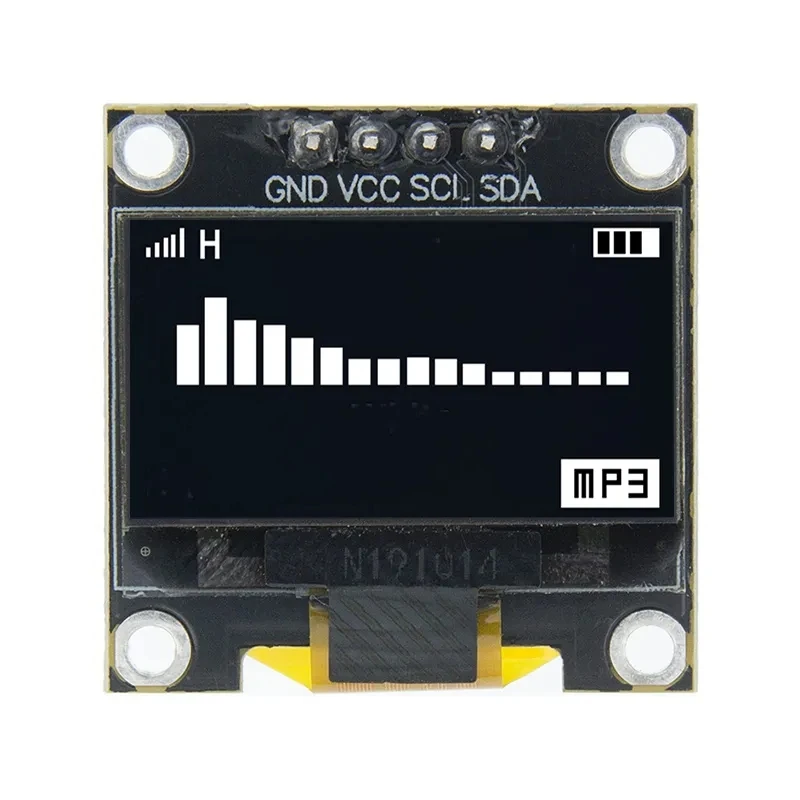 0.96 polegada oled iic serial branco módulo de exibição oled 128x64 i2c ssd1315 12864 placa tela lcd para arduino