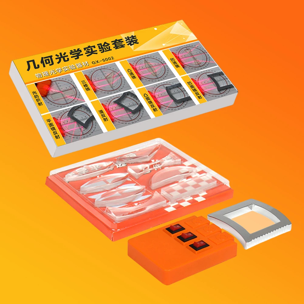 Lens Imaging Equipment Tools Refraction Optical Experiment Set Teaching Aids Learning Kits for Teacher Student Education