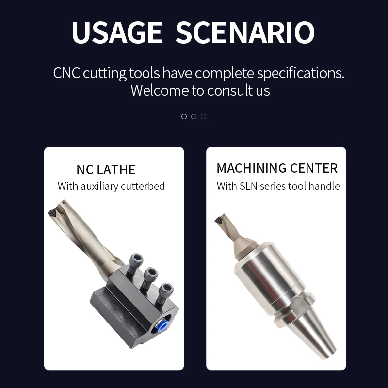 WC Series C20 C25 C32 C40 Khoan Cắn Lắp Được Mũi Khoan Kim Loại Khoan 11Mm-49Mm Độ Sâu Indexable U Khoan Máy Móc Máy Tiện CNC Nước