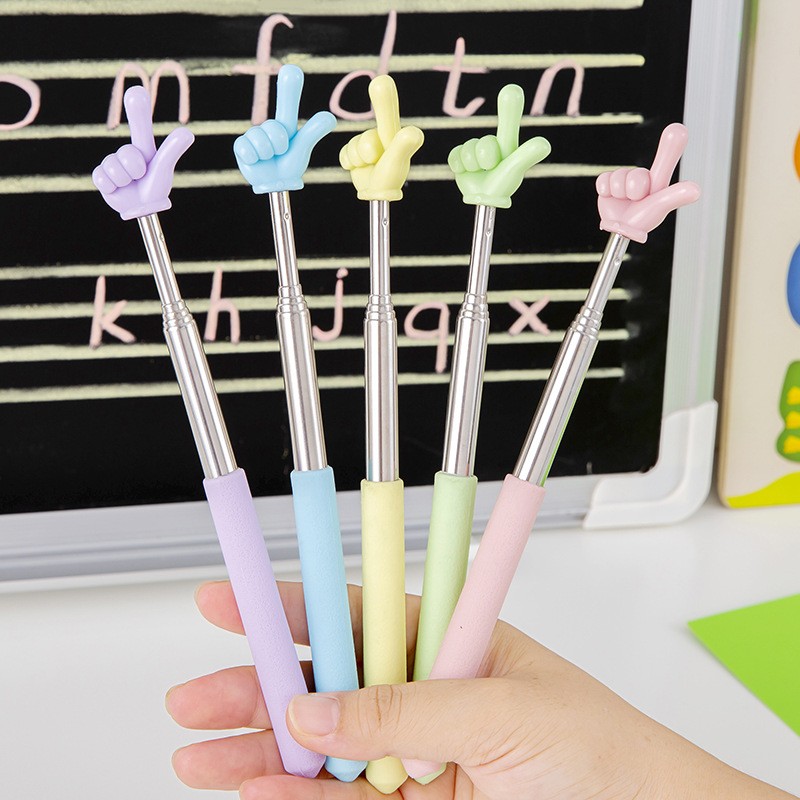 Teacher Finger Pointer Reading Stick Preschool Teaching Tools Reading Guide Reading Sticks Handheld For Children Class Pointer