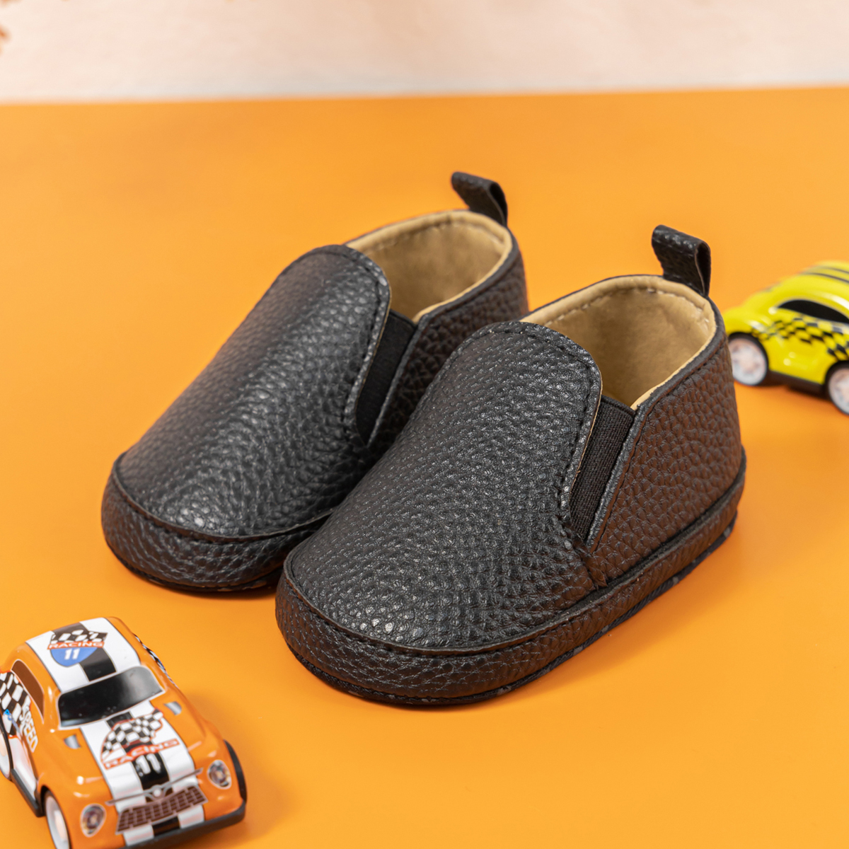 KIDSUN moda Casual bebé niño suela de algodón Primer andador niño bebé mocasines zapatos cómodos deportes zapatos de bebé 0-18M