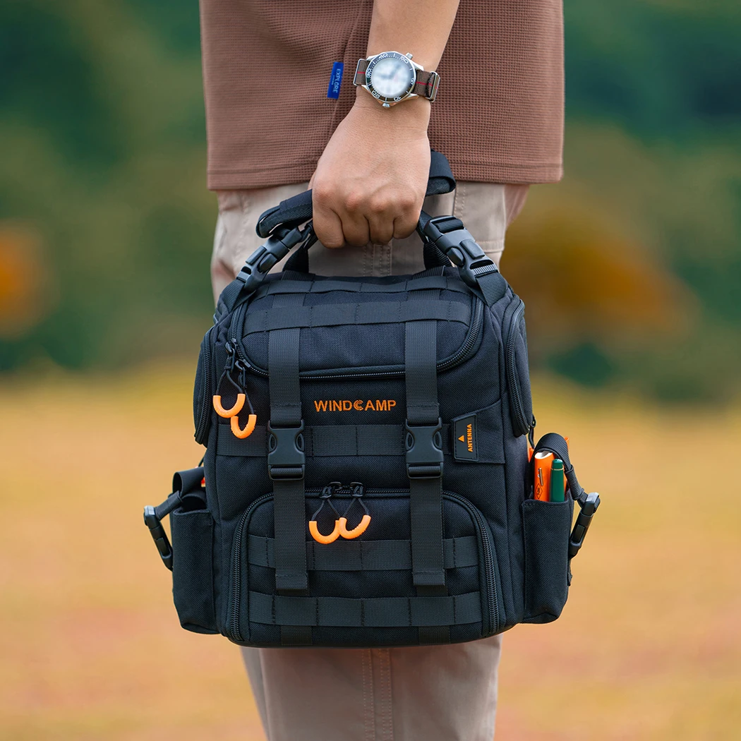 WINDCAMP Funkgehäuse für ICOM IC-705 Custom Made Field Pack-705