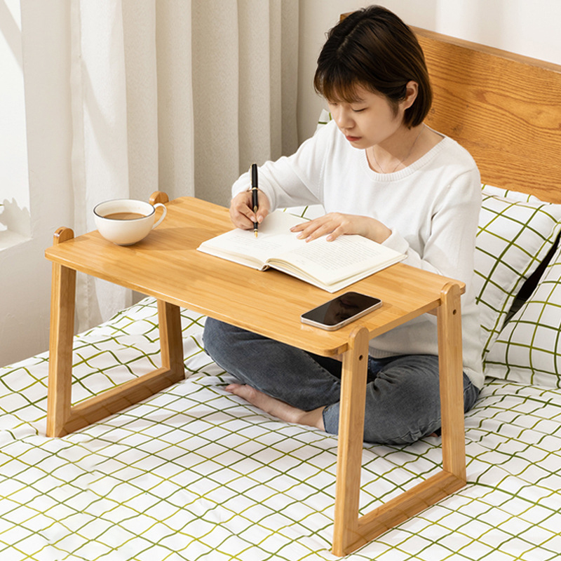 Multi-Functional Home Bedroom Simple Student Computer Desk Bed PC Lapdesk Table Stand Smalll Serving Table