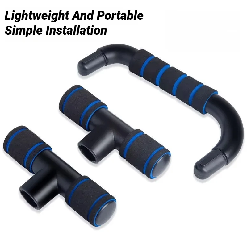 Non-SLIP Push Up H-Shaped Support Bar Stand Home Fitness Power Rack GYM จับ Pushup บาร์การออกกําลังกายแขนกล้ามเนื้อหน้าอกการฝึกอบรม
