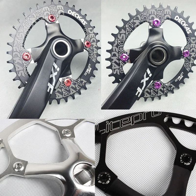 Litepro Xe Đạp Chainring Bu Lông Đơn/Đôi/Ba Tốc Độ Đĩa Chainwheel Ốc Vít Phù Hợp Với Xe Đạp Quay Và Dây Chuyền Nhẫn 5 Chiếc Rất Nhiều