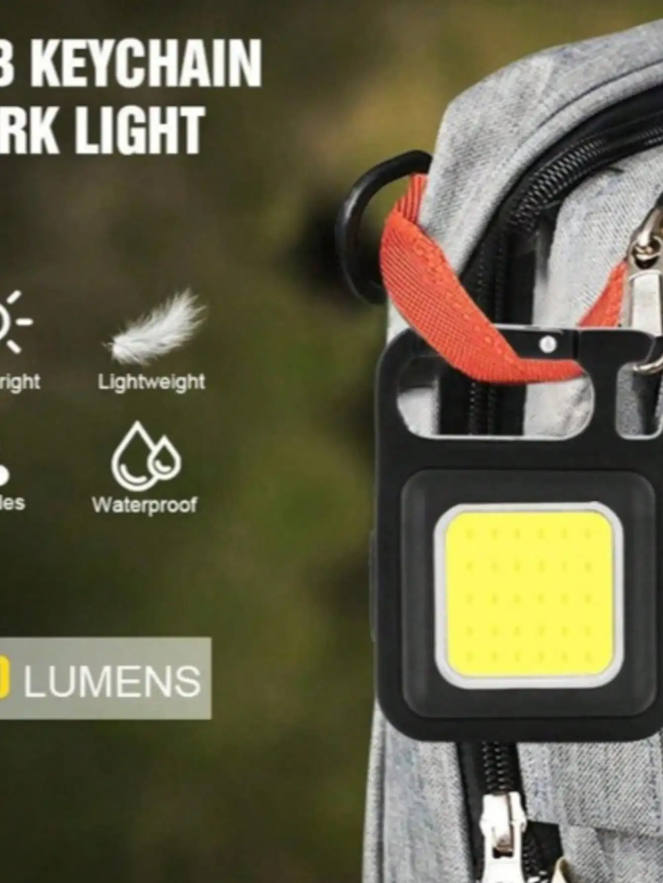 1 Juego, linterna portátil, hecha de Material de aleación de aluminio, adecuada para exteriores, Camping, luces de emergencia