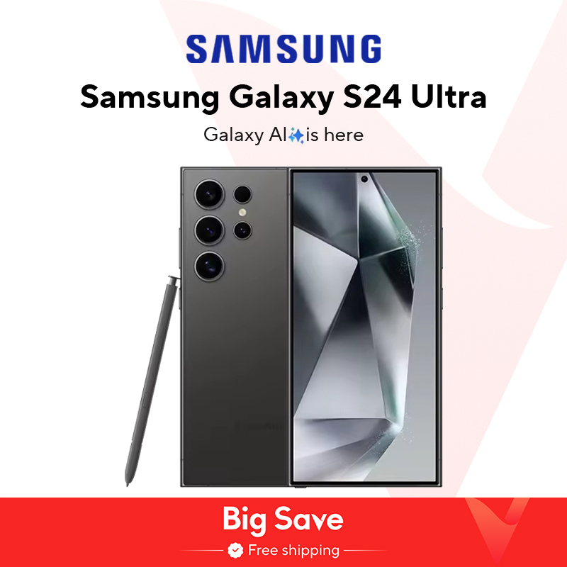 2024 Nieuwe Samsung Galaxy S24 Ultra AI Smartphone 200MP Groothoek AI Camera Mobiele Telefoon 6.8 "AMOLED 120Hz 2X Display 45W 5000mAh