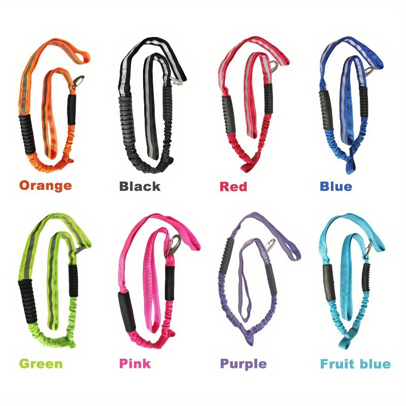 Linhas de doca elásticas corda marinha bungee cabos laços de choque para caiaque watercraft jet ski pontão canoa potência com tira reflexiva