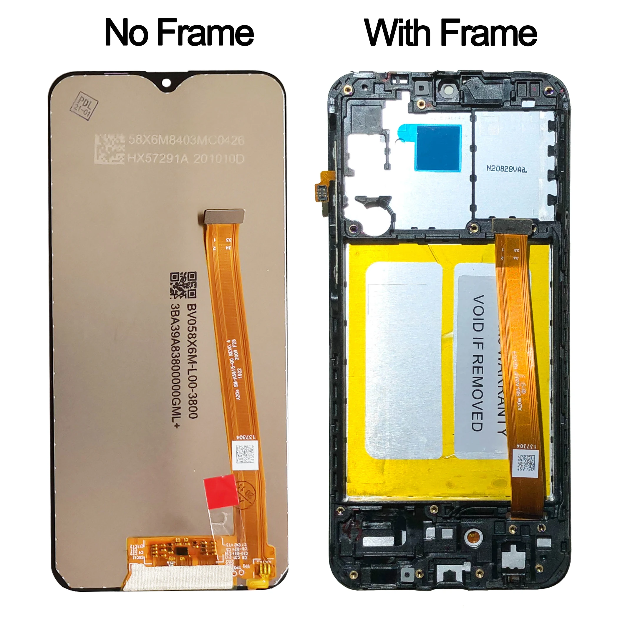 5.8 ''Incell LCD Dành Cho Samsung Galaxy Samsung Galaxy A20e A202 A202F A202DS Màn Hình Hiển Thị LCD Bộ Số Hóa Cảm Ứng A20e Màn Hình LCD khung