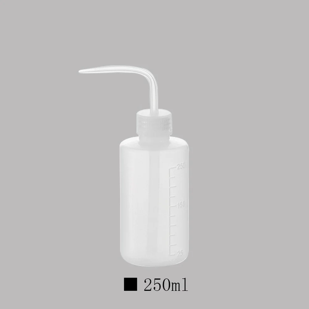 250/500ml Plastic Laborotary Tattoo Wash Squeezy Measuring Bottle For Laboratory Tools