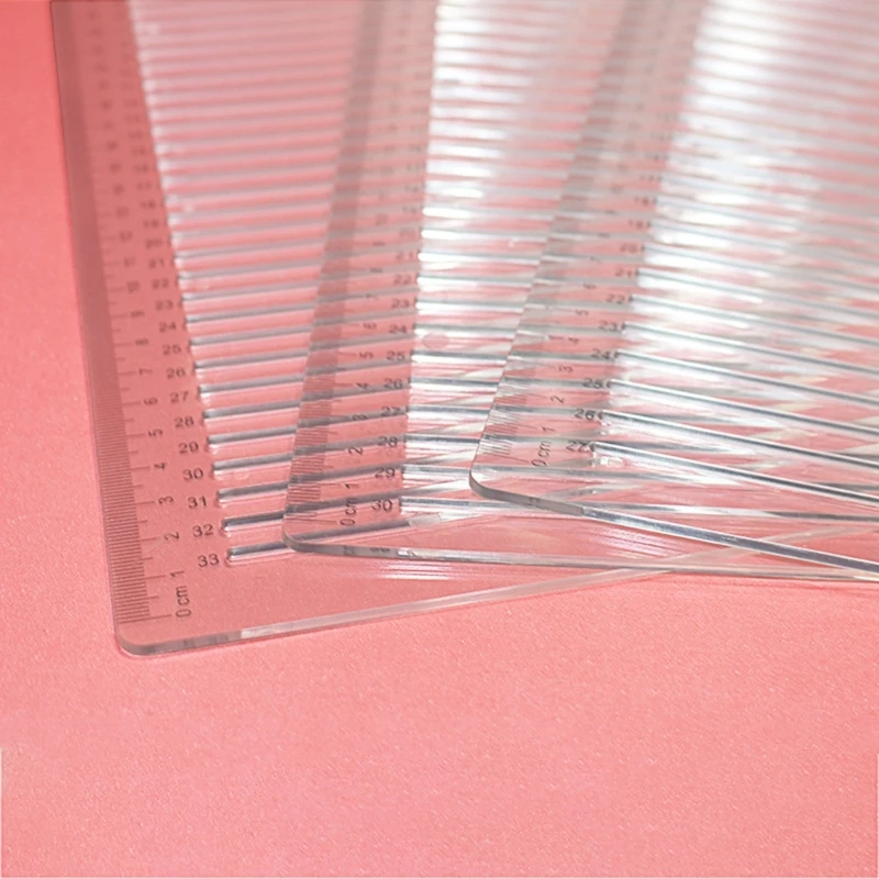 Straight Line Stencil Template College Ruled Spacing Line Drawing Stencil Ruler Line Drawing Stencil Lettering Guide F19E