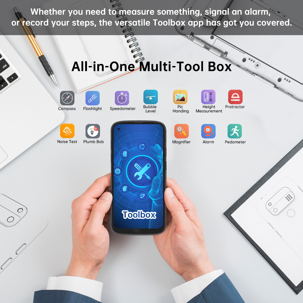 Unihertz Jelly Max 5G Mini Smartphone Android 14 Dimensidade 7300 CPU 12GB 256GB 100MP Câmera 4000 mAh Bateria Tela de 5,05 "polegadas