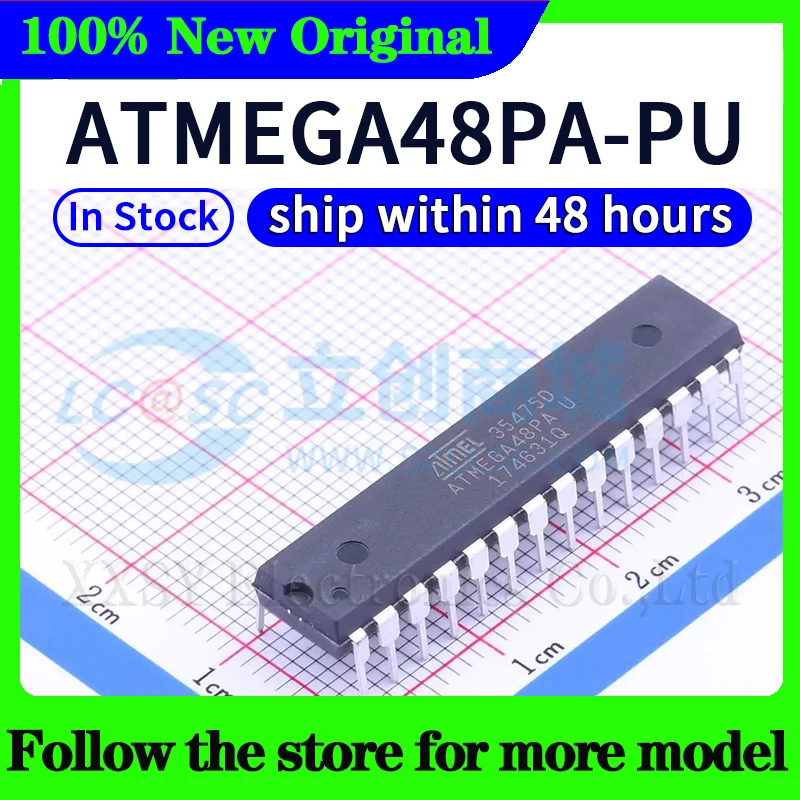 ATMEGA8A-PU ATMEGA8-16PU ATMEGA8L-8PU ATMEGA48-20PU ATMEGA48V-10PU ATMEGA48PA-PU ATMEGA48PV-10PU En stock Envío 48 horas