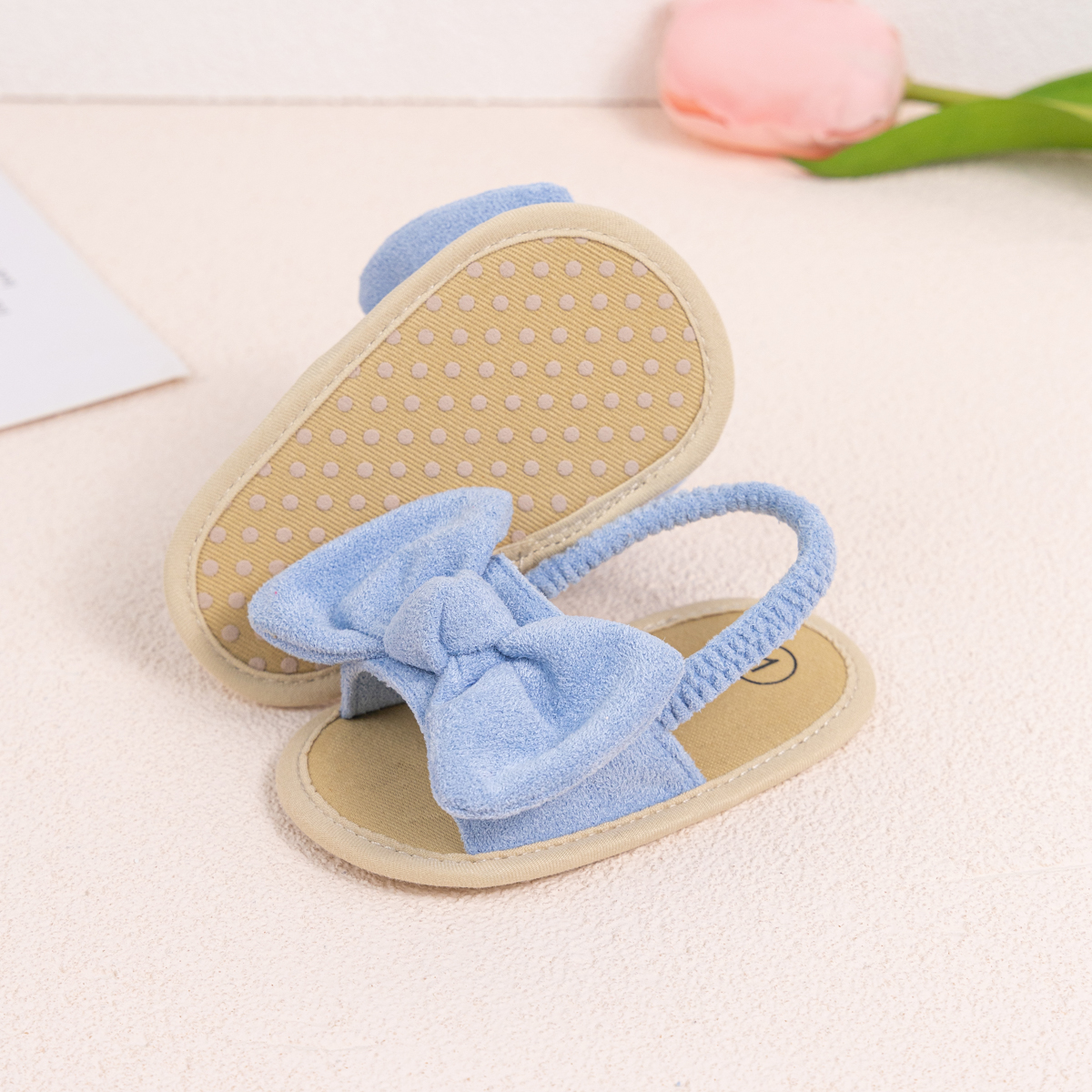 Sommer Baby Mädchen Sandalen Mode Bogen Weiche Sohle Casual Schuhe Baumwolle Bequeme Kleinkind Schuhe Strand Baby Sandalen 0-18 monate