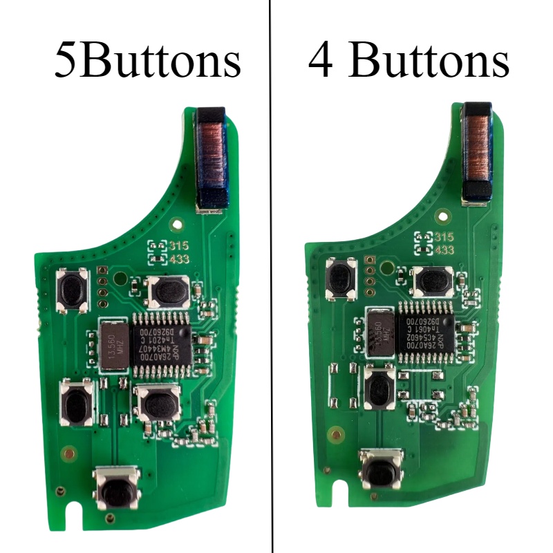 リモート車のキーシボレークルーズスパークマリブアベオセイルトラックスビュイックアンコール 315/433Mhz 46 チップステッカー 2 3 4 5 ボタンブレード
