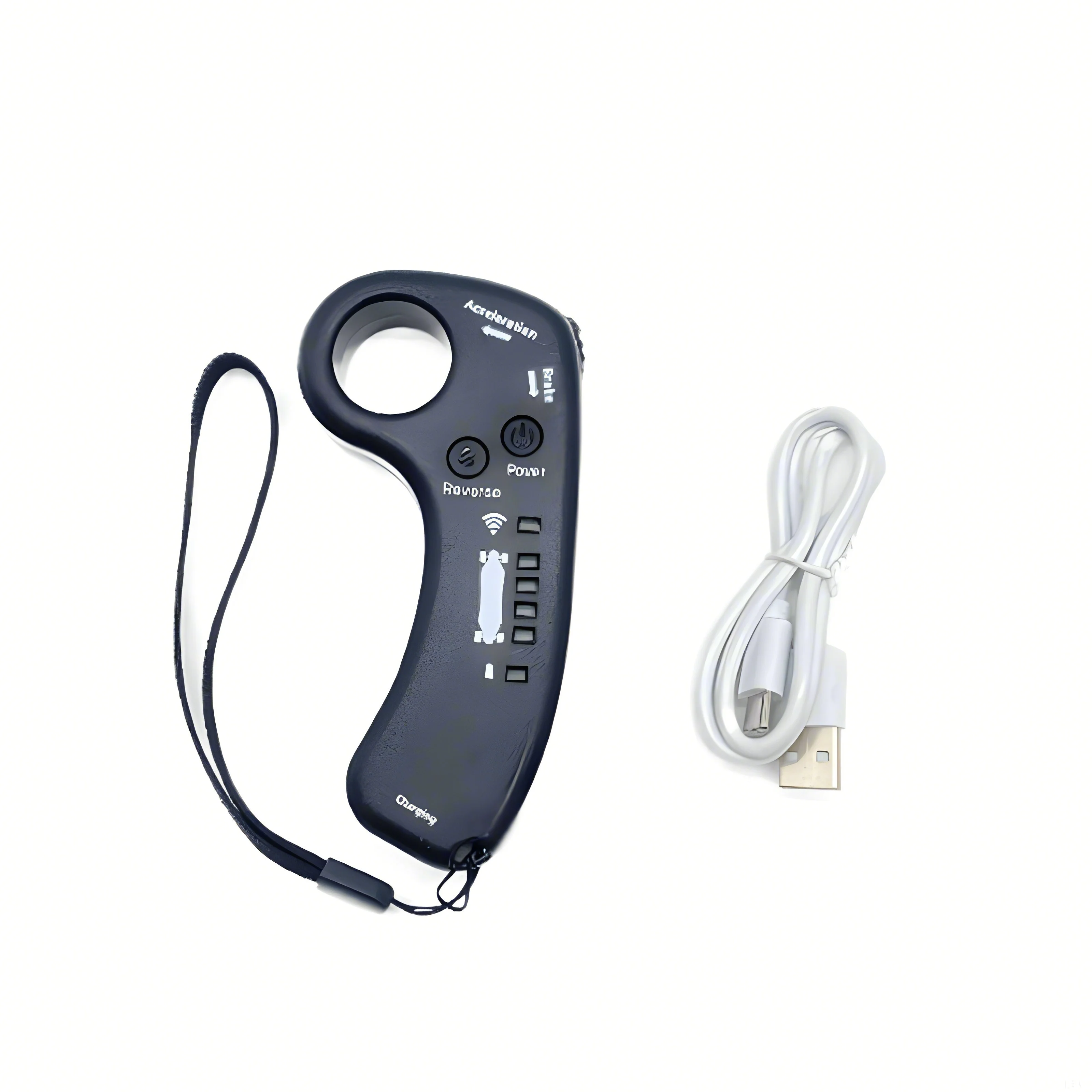 ใหม่ Dual Drive Controller ไฟแสดงสถานะ/ESC ไฟฟ้าไร้สายจอแสดงผล LED รีโมทคอนโทรล Cruising สเก็ตบอร์ดเดี่ยว