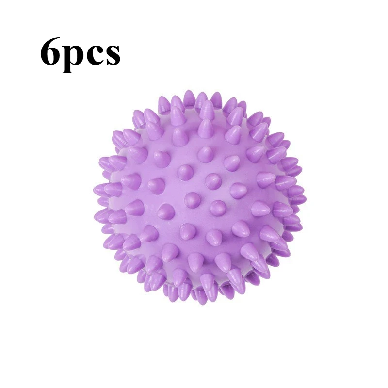 Bola de lavanderia de silicone de 6 peças, bola de lavanderia de tambor anti-sujeira, suprimentos de limpeza essenciais para lavanderia reutilizável