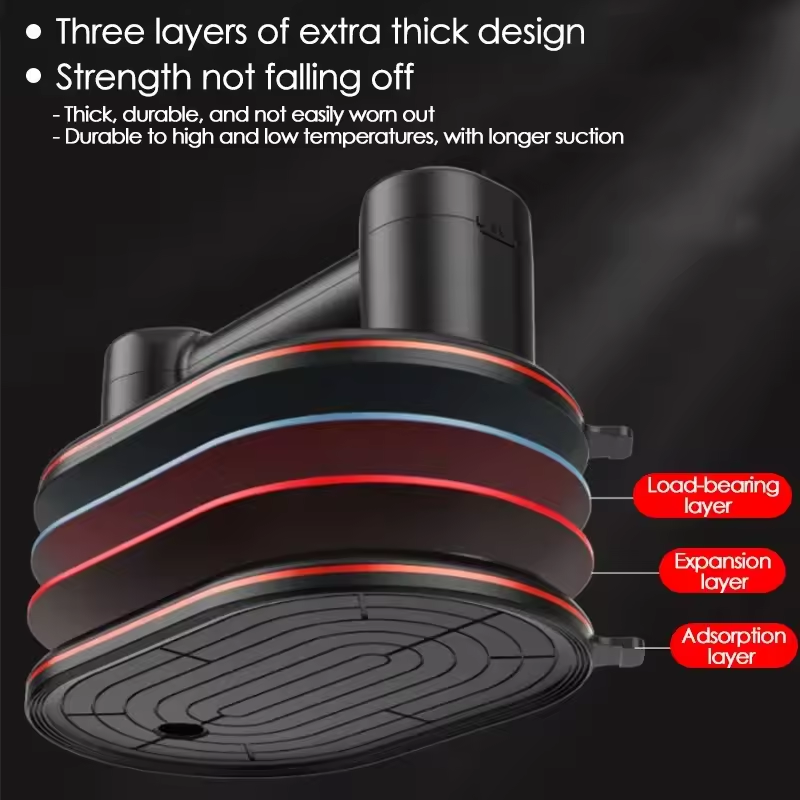Ventosa de vácuo elétrica de grau industrial com display inteligente, carga de 300kg, levantador de vidro de telha de granito resistente