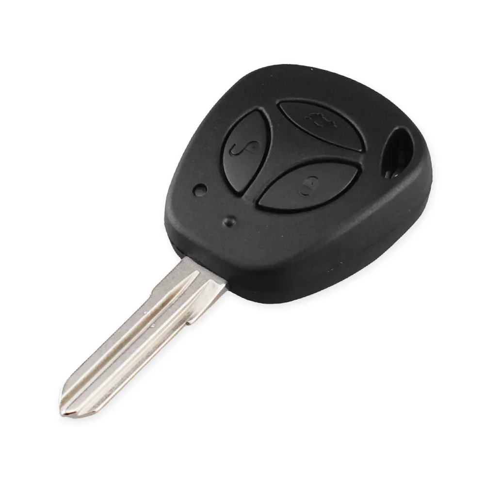 KEYYOU Car Key For Lada Vesta Granta Priora Kalina 3 Buttons Uncut Auto Blank Remote Key Case Cover Fob Replacement Car Shell