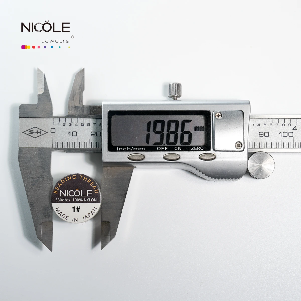 Miyuki 100% Nylon 330 DTEX Bead Thread DIY Japan Beading Thread Accessories For Bracelets 46M/Roll