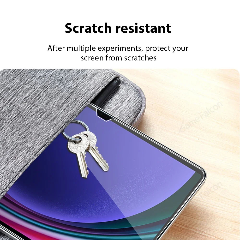 Protector de pantalla de vidrio templado para Samsung Galaxy Tab S9 S8 Ultra S7 Fe Plus para Samsung A9 A8 A7 Lite accesorios de película para tableta
