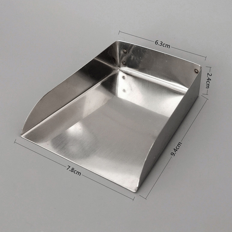 เครื่องประดับพลั่วตักเครื่องประดับสําหรับไข่มุกอัญมณีเพชรลูกปัดตักเหล็ก Otolith พลั่วเครื่องมือพร้อมที่จับแผ่นเครื่องมือเครื่องประดับ