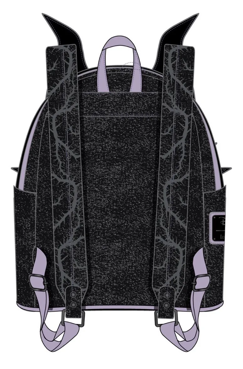 Der Aristocats Marie Floral Allover-Print Mini-Rucksack Schurken Szene Maleficent Dornröschen-Rucksack Kinder Schultasche