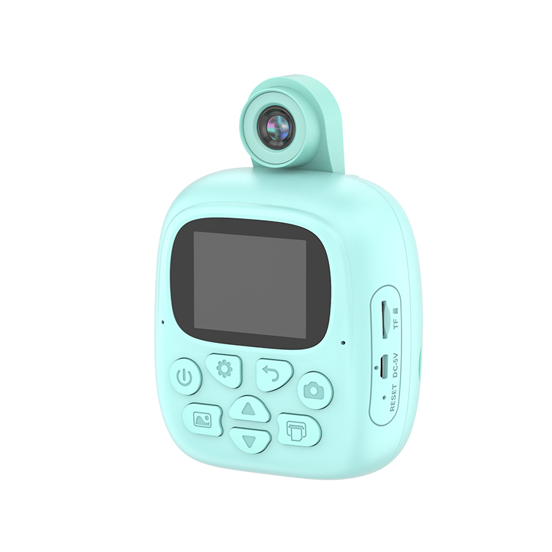 Caméra à impression instantanée pour enfants, imprimante thermique, enregistreur vidéo, Portable, intelligent, numérique, double objectif, Selfie, jouets pour enfants, cadeau d'anniversaire