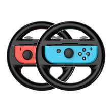Controlador de volante de juego, soporte de mango, controlador JoyCon, accesorios para consola de juegos Nintendo n-switch, 2 uds.