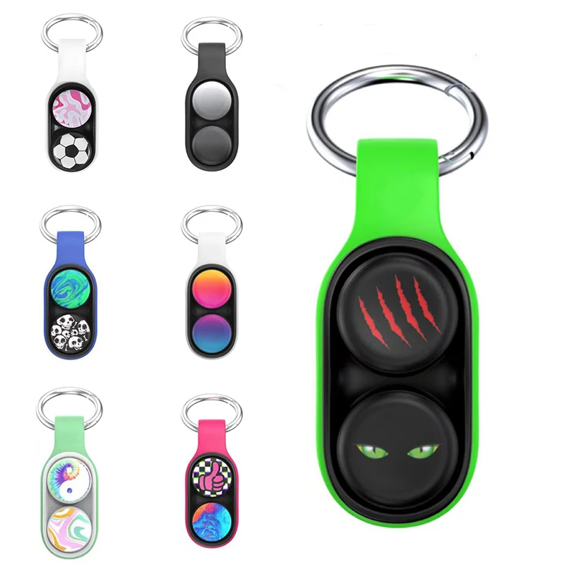 ใหม่ PopPuck Hand Spinner Series ยืดหยุ่น Pop Puck แม่เหล็กของเล่นที่มีสีสัน Decompression Fidget ของเล่นสําหรับผู้ใหญ่เด็กคริสต์มาสของขวัญ