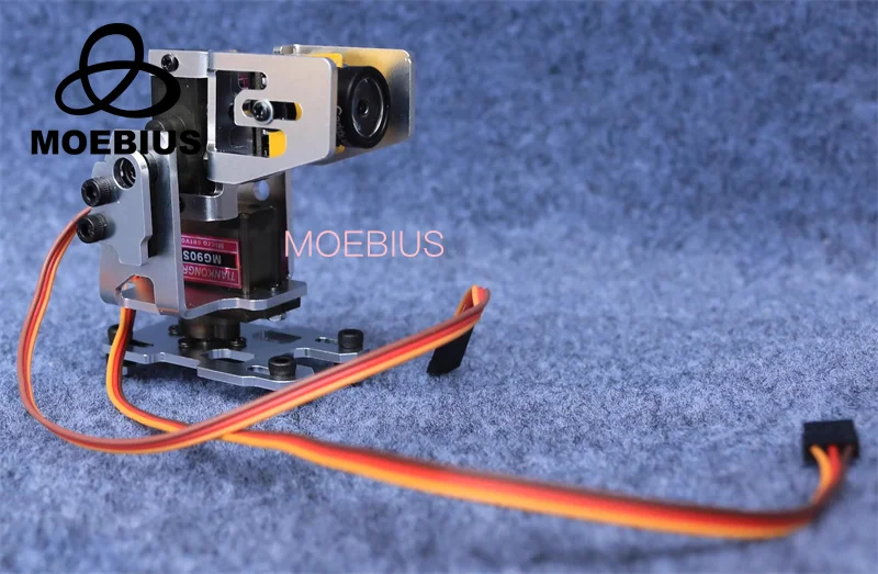 Metal Servos Pan Tilt Bracket Steering Engine Sky End Fpv Head Tracking Dual Axis Aircraft Model Camera